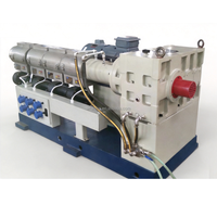Extrudeuse Monovis Entièrement Automatique Compacte SJ120/25 pour la Granulation de Polymères HDPE, TPO, EVA, PVC, LDPE, PP, TPU en Feuilles et Profilés