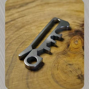 อุปกรณ์กลางแจ้งเครื่องมือ EDC คลิปหนีบงูหางกระดิ่งพวงกุญแจกระเป๋าสตางค์คลิปธนบัตรหัวเข็มขัดเดินป่าอุปกรณ์แขวนได้อย่างรวดเร็ว - Product Image 6