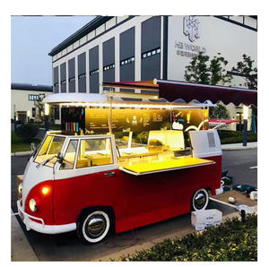 Iklan Tiongkok truk bergerak kuat es krim makanan Van kopi penjual otomatis troli Bus makanan - Product Image 3