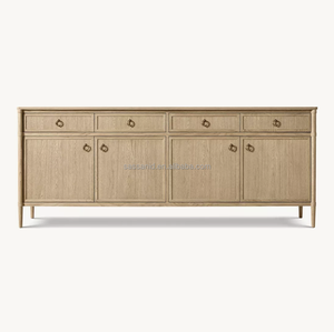 Sassanid OEM Classic French Furnishings Buffet 4 portes <span class=keywords><strong>Francois</strong></span> avec tiroirs - Product Image 1