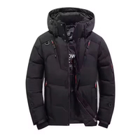 Veste chaude pour homme de haute qualité, printemps et hiver, couleur claire, en duvet de canard, coupe-vent, veste décontractée, doudoune