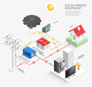 Rnkj thương hiệu linh hoạt Tấm Pin Mặt Trời thực vật PV cây (cây quang điện) cấu trúc năng lượng mặt trời sạc quang điện cây - Product Image 4