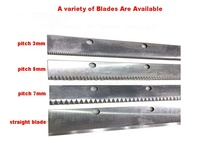 Pisau Pemotong Zigzag untuk Kain Ukuran 300 400 500 600mm