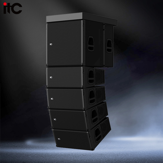 Line Array Coaxial PA Speaker System Full Range 4 Ohm