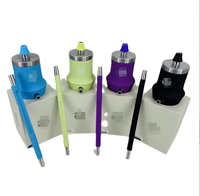 Vente en gros de coffret cadeau portable, ensemble de chicha en métal, 4 couleurs, mini chicha