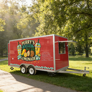 Camion de restauration rapide mobile CE, remorque de cuisine de rue, camionnette de vente commerciale - Product Image 1