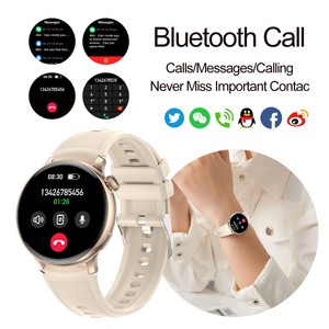 Reloj Inteligente Unisex de Lujo OEM DR16, Monitor de Actividad Física con Pantalla Táctil, NFC, Resistente al Agua IP67, Correa de Goma para Android - Product Image 5