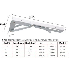 10 <span class=keywords><strong>inch</strong></span> ẩn nổi tường ván ép có thể điều chỉnh Kệ khung - Product Image 5