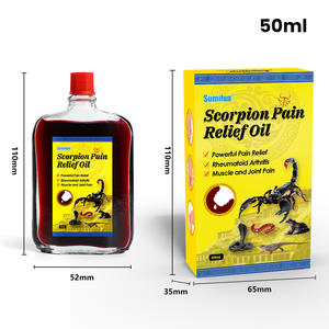 Hot Sale Easy Operation Comfortable Using Experience Personal Health Monitoring Herbal <strong>Scorpion</strong> Pain Relief Essential <strong>Oil</strong> - Product Image 1