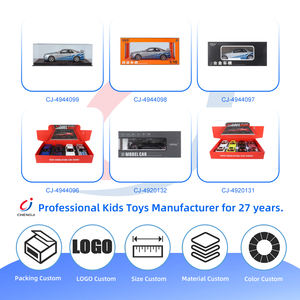 Chengji Metal Toys Sports Car 1/18 <span class=keywords><strong>GTR</strong></span> Sports Diecast Door Open Glide Rueda delantera Dirección Sonido Luz Dies Cast Metal Car - Product Image 4