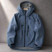 Veste bomber unisexe pour adultes, automne, imperméable sans fluor, respirante, fermeture éclair, col mandarin, service OEM, taille XS