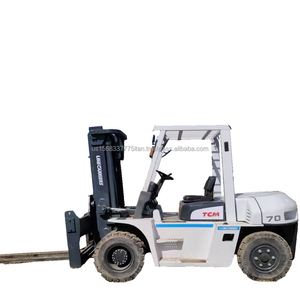 TCM 7Ton FD70 Counterbalance <b>Forklift</b> Japan Super Reliable Used Diesel Engine for Restaurants & Retail 2023 1 Year Warranty - Product Image 1