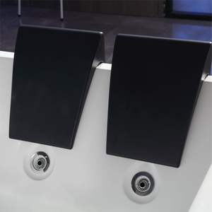 Baignoire <span class=keywords><strong>Spa</strong></span> Acrylique Moderne Autoportante pour Couples, Combo Bain à Remous et Massage à Air, Rectangulaire, pour Salle de Bain, Hôtel, Villa, Utilisation Extérieure - Product Image 3