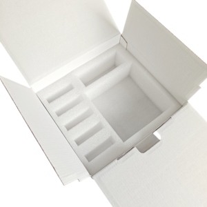 Bán nóng chất lượng cao tùy chỉnh thiết kế logo giấy kraft trắng hộp bao bì sóng cho quyền lực bảo mật của bạn - Product Image 4