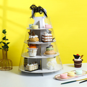 Rak Multi-tier untuk kue, makanan penutup, rak pajangan kue Pastry - Product Image 3