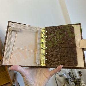 Customization Color Genuine Leather Diary With <strong>Insert</strong> Binder Organizer Agenda Planner Cover <strong>Croc</strong> A5a6a7a8a9 Buget - Product Image 3