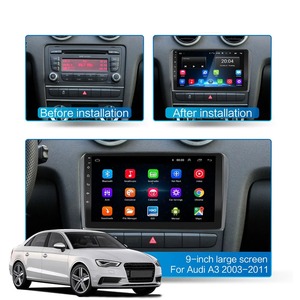 Xe đài phát thanh Android Audi A3 8p 2003 2012 Carplay đa phương tiện Video Player 2DIN thông minh đơn vị đứng đầu chuyển hướng gương liên kết 1 năm - Product Image 2