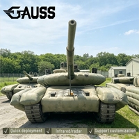 Offre Spéciale : Modèles Répliques de Char T90 Gonflables Multi-usages – Modèle de Char Réaliste Gonflable, Mannequin de Char Gonflable