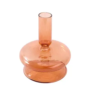 Nhà Máy bán hàng trực tiếp phong cách Bắc Âu đơn giản thủy tinh borosilicate người giữ ngọn nến