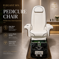 Fauteuil de pédicure électrique de luxe avec bassin pour les pieds, base en marbre, personnalisable, pour salon de manucure, spa, canapé de beauté, canapé de massage