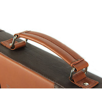 Sac couverture de la Bible religieuse, sacoche classique et personnalisée avec porte-documents et dossier à fermeture éclair, étui avec poignée