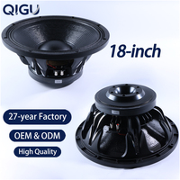 Système de haut-parleurs de ligne active pour extérieur bQP18-081, enceintes 18 pouces, équipement audio, subwoofer passif avec bobine vocale de 115 mm, système de sonorisation.