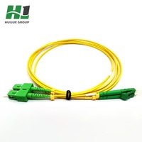 Conector Activo de Fibra Óptica HJ SC/LC/FC UPC/APC Monomodo/Multimodo Longitudes Personalizables (1m/2m/3m/5m) Fibra Óptica para FTTH