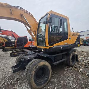 Hyundai 150 W รถขุดขนาดกลางแบบล้อ150WVS มือสอง Hyundai 150 <span class=keywords><strong>wvs</strong></span> แบบเกาหลีดั้งเดิมมีสินค้าในสต็อก - Product Image 6