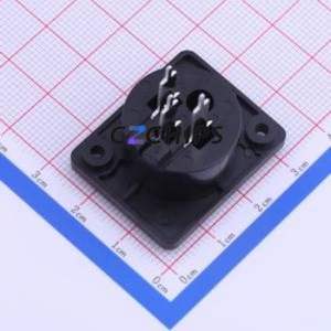 DIN-320H XLR Connector Through hole Component (THT) Connector - Product Image 2