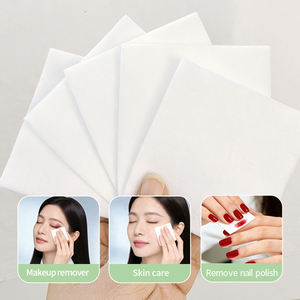 Almohadillas de Algodón Cuadradas Desechables, Suaves <span class=keywords><strong>para</strong></span> la Piel, Paquete de 100 Unidades, <span class=keywords><strong>para</strong></span> Limpieza Facial y Desmaquillante, Directo de Fábrica - Product Image 2