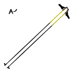 Pali da sci ultraleggeri in fibra di carbonio 100% all'ingrosso della fabbrica per lo sci di sport invernali