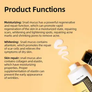 Crème à l'escargot tout-en-un avancée, répare et apaise les peaux rouges sensibilisées, crème hydratante pour le visage à la mucine d'escargot - Product Image 6