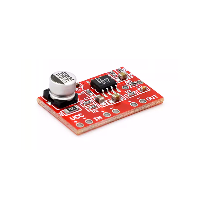 DC 3.8V-15V AD828 Stereo Dynamic Microphone Preamplifier Board MIC Preamp Module Amplifier Board