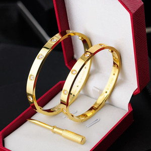Bán buôn thiết kế sang trọng thương hiệu trang sức thép không gỉ <span class=keywords><strong>Bangles</strong></span> cho phụ nữ người đàn ông vài vít tình yêu <span class=keywords><strong>Bangles</strong></span> Vòng đeo tay - Product Image 3