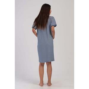 Tunique de grossesse à manches courtes et double poche pour femme - Product Image 1