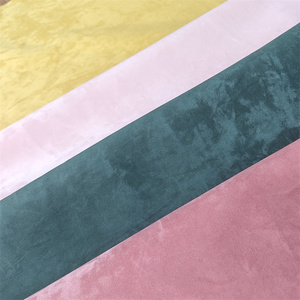China Factory Price High Quality Super Soft Polyester Microfiber Suede <strong>Sofa</strong> <strong>Fabric</strong> Upholstery <strong>Fabric</strong> - Product Image 4