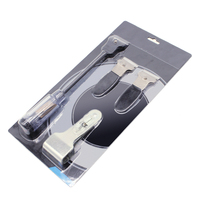Ensemble de 4 grattoirs en acier inoxydable, kit d'outils manuels multi-usages, logo personnalisé disponible pour le nettoyage et l'entretien industriels