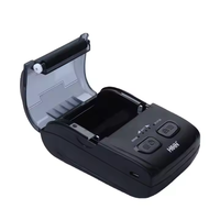 Imprimante portable sans fil 58 mm pour codes-barres avec batterie 1500 mAh USB pour système de numérotation des fenêtres de service bancaire