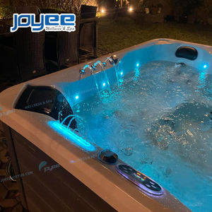 JOYEE-Spa de fibra de vidrio para nadar, Jacuzzier personalizado de gran tamaño, <span class=keywords><strong>precios</strong></span> de tubo caliente, jardín, Spa Jakuzi con chorros LED, Bluetooth, música, Wifi - Product Image 5