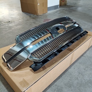 Pièces de rechange pour carrosserie automobile, calandre de pare-chocs avant en platine, chromée satinée pour <span class=keywords><strong>Ford</strong></span> F150 <span class=keywords><strong>2018</strong></span> 2019 2020 - Product Image 4