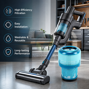 En stock, livraison rapide, SuzhouYJ, vente chaude, filtre HEPA électrique de remplacement pour accessoires d'<span class=keywords><strong>aspirateur</strong></span>, réutilisable - Product Image 4
