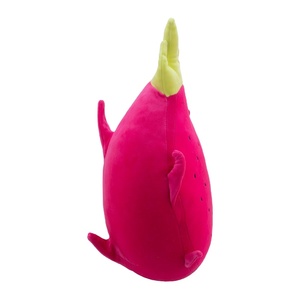 Peluche de Fruta del Dragón Súper Suave y Adorable, Juguete de Peluche Rojo, Divertido, de Algodón Lavable, Relleno de PP, ODM - Product Image 3