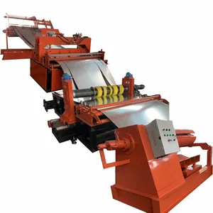 Automatic Metal Color Steel Sheet Coil Slitting Machine Production Line Longitudinal Shear Line Steel Strip Splitting Line