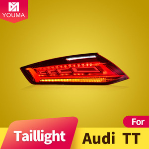 Xe styg cho <span class=keywords><strong>Audi</strong></span> <span class=keywords><strong>TT</strong></span> 2015 2017 <span class=keywords><strong>LED</strong></span> ánh sáng đuôi đèn DRL tín hiệu phanh ngược tự động phụ kiện - Product Image 2