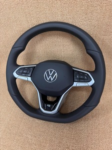Volante Deportivo de Cuero Completo con Diseño de Lujo Compatible con VW Polo Golf 6 7 GTD GTI GTS <span class=keywords><strong>R</strong></span> Mk7 Jetta para Passat B7 B8 - Product Image 3