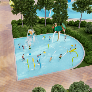 Équipement de parc aquatique Histar, jeux de pistolets à eau parent-enfant, kit de fontaines aquatiques personnalisées en acier inoxydable et fibre de verre - Product Image 6