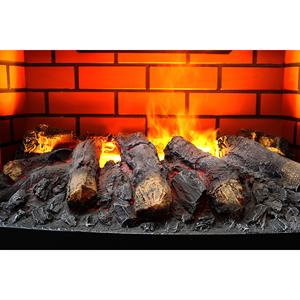 Foyer électrique à vapeur avec vapeur incurvée, feu de cheminée avec <span class=keywords><strong>mur</strong></span> en <span class=keywords><strong>brique</strong></span>, 26 pouces, livraison gratuite - Product Image 3