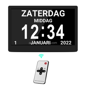 2026 Large Screen Display Digital Desk <strong>Clock</strong> with Alarm for Grandfather <strong>Grandmother</strong> Dementia Alzheimer's Reminders for Christmas - Product Image 2