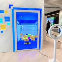 Boîte aveugle à détection de gestes Machine à griffes AR Interactive Prize Game Touchless Amusement Equipment for Kids & Adults