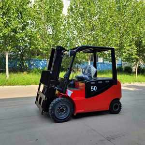 Chariot élévateur électrique chinois 4,5T 5T 6T 7T ODM avec pince, chariots élévateurs électriques 1T 2T 3T, chariots élévateurs 3m-7m - Product Image 1